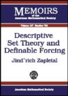 Descriptive Set Theory and Definable Forcing - Book