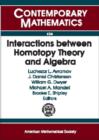 Interactions Between Homotopy Theory and Algebra - Book