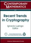 Recent Trends in Cryptography - Book