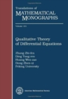 Qualitative Theory of Differential Equations - Book