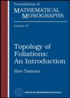Topology of Foliations: An Introduction - Book