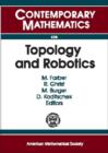 Topology and Robotics - Book