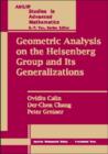 Geometric Analysis on the Heisenberg Group and Its Generalizations - Book