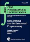 Data Mining and Mathematical Programming - Book