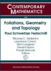 Foliations, Geometry, and Topology : Paul Schweitzer Festschrift - Book