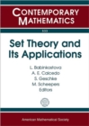 Set Theory and Its Applications - Book