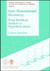 Low-dimensional Geometry : From Euclidean Surfaces to Hyperbolic Knots - Book