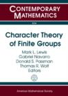Character Theory of Finite Groups - Book