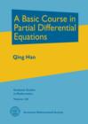 A Basic Course in Partial Differential Equations - Book