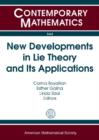 New Developments in Lie Theory and Its Applications - Book