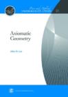Axiomatic Geometry - Book