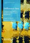 Difference Sets : Connecting Algebra, Combinatorics, and Geometry - Book