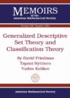 Generalized Descriptive Set Theory and Classification Theory - Book