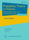Probability Theory in Finance : A Mathematical Guide to the Black-Scholes Formula - Book
