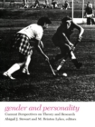 Gender and Personality : Current Perspectives on Theory and Research - Book