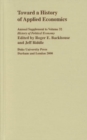 Toward a History of Applied Economics : 2000 Supplement - Book