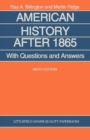 American History After 1865 : With Questions and Answers - Book