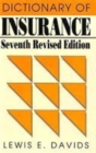 Dictionary of Insurance - Book