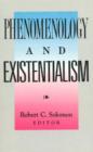 Phenomenology and Existentialism - Book