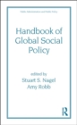 Handbook of Global Social Policy - Book