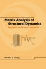 Matrix Analysis of Structural Dynamics : Applications and Earthquake Engineering - Book