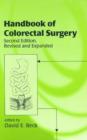 Handbook of Colorectal Surgery - Book