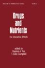 Drugs and Nutrients : The Interactive Effects - Book