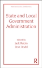 State and Local Government Administration - Book