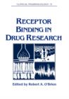 Receptor Binding in Drug Research - Book