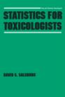 Statistics for Toxicologists - Book