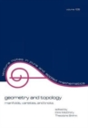 Geometry and Topology : Manifolds: Varieties, and Knots - Book
