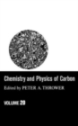 Chemistry & Physics of Carbon : Volume 20 - Book