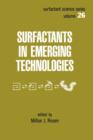 Surfactants in Emerging Technology - Book