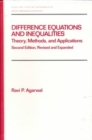 Difference Equations and Inequalities : Theory, Methods, and Applications - Book