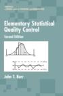 Elementary Statistical Quality Control - Book