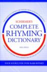 Schirmer's Complete Rhyming Dictionary - Book