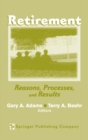 Retirement : Reasons, Processes, and Results - Book