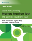 Social Work Licensing Masters Practice Test, Third Edition : 170-Question Full-Length Exam - eBook