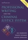 Professional Writing for the Criminal Justice System - Book