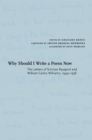 Why Should I Write a Poem Now : The Letters of Srinivas Rayaprol and William Carlos Williams, 1949-1958 - Book