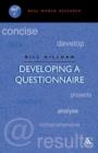 Developing a Questionnaire - Book