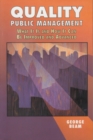 Quality Public Management : What It Is and How It Can Be Improved and Advanced - Book