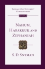 Nahum, Habakkuk and Zephaniah : An Introduction and Commentary - eBook