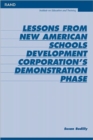 Lessons from New American Schools Development Corporation's Demonstration Phase - Book