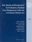 Just, Speed and Inexpensive? : Evaluation of Judicial Case Management Under the Civil Justice Reform Act - Book