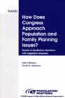 How Does Congress Approach Population and Family Planning Issues? - Book