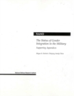 The Status of Gender Integration in the Military : Supporting Appendices - Book