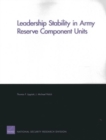 Leadership Stability in Army Reserve Component Units - Book
