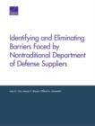 Identifying and Eliminating Barriers Faced by Nontraditional Department of Defense Suppliers - Book