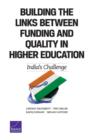 Building the Links Between Funding and Quality in Higher Education : India's Challenge - Book